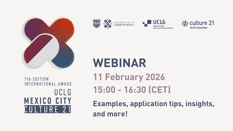 Banner of the Webinar on the Award