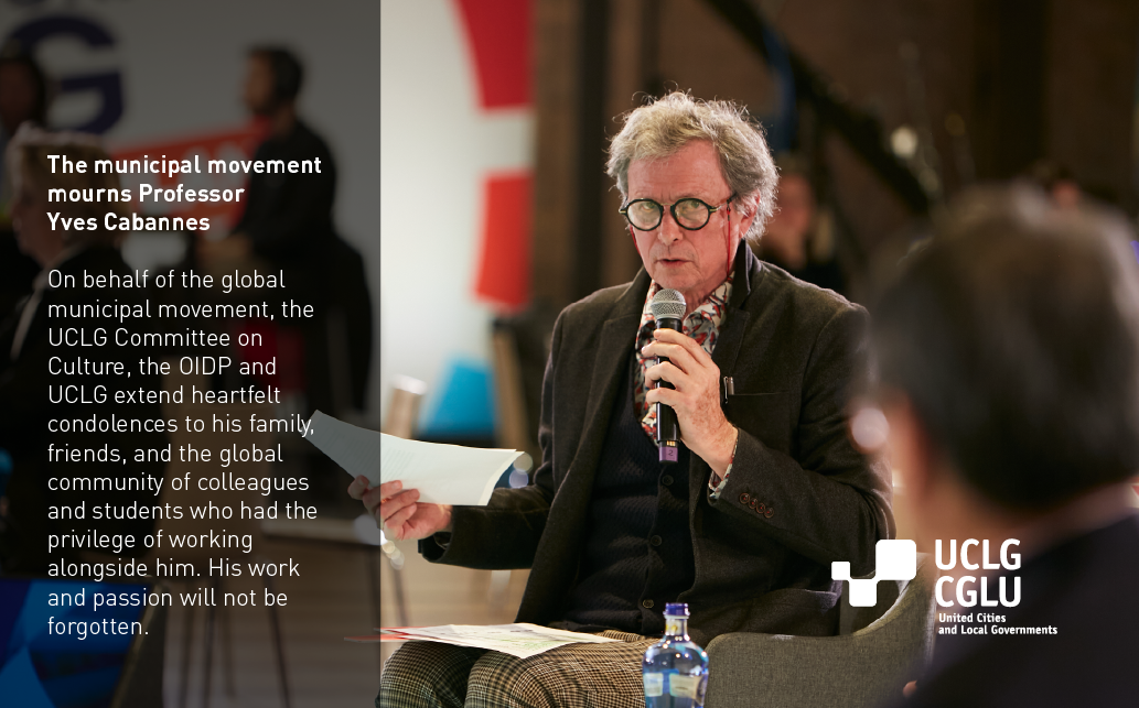 The municipal movement mourns Professor Yves Cabannes