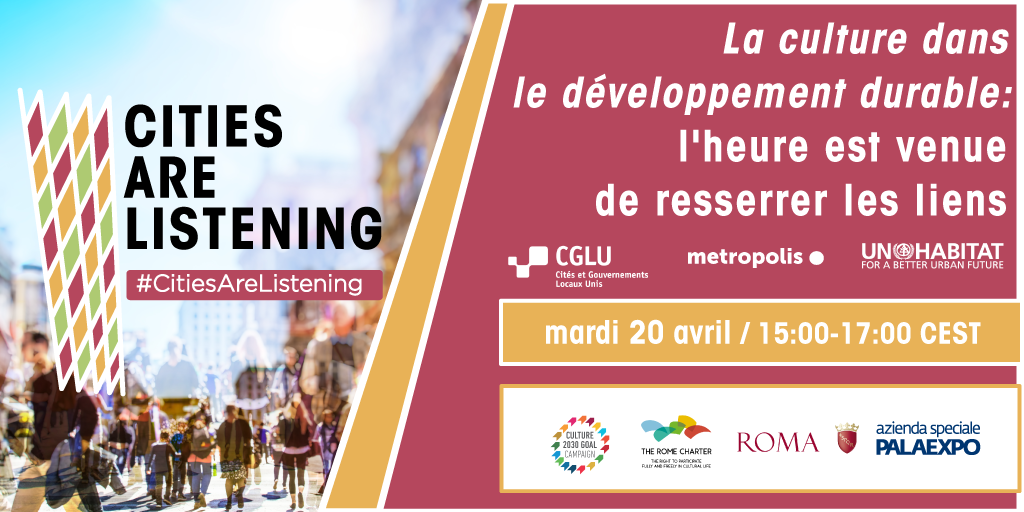 #CitiesAreListening, par CGLU