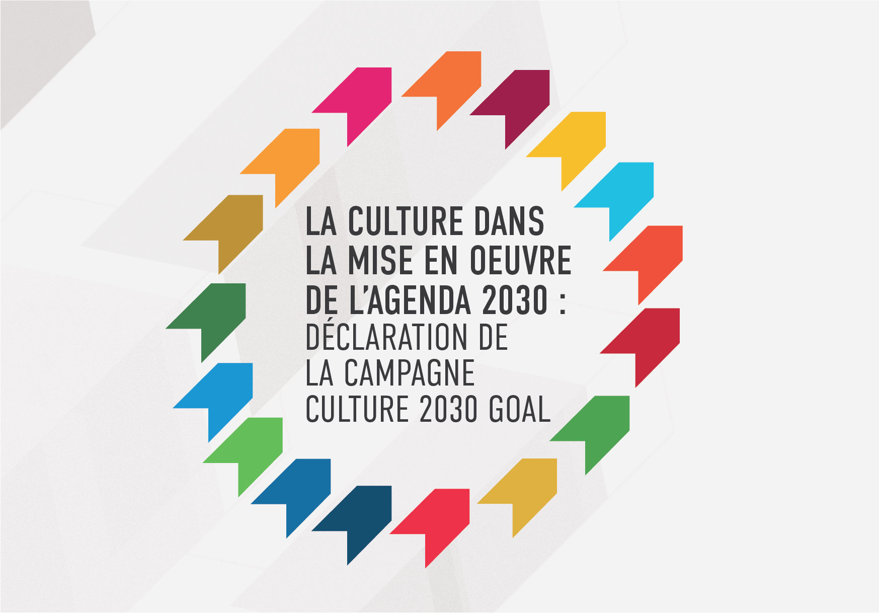 Déclaration de #Culture2030goal sur le COVID-19