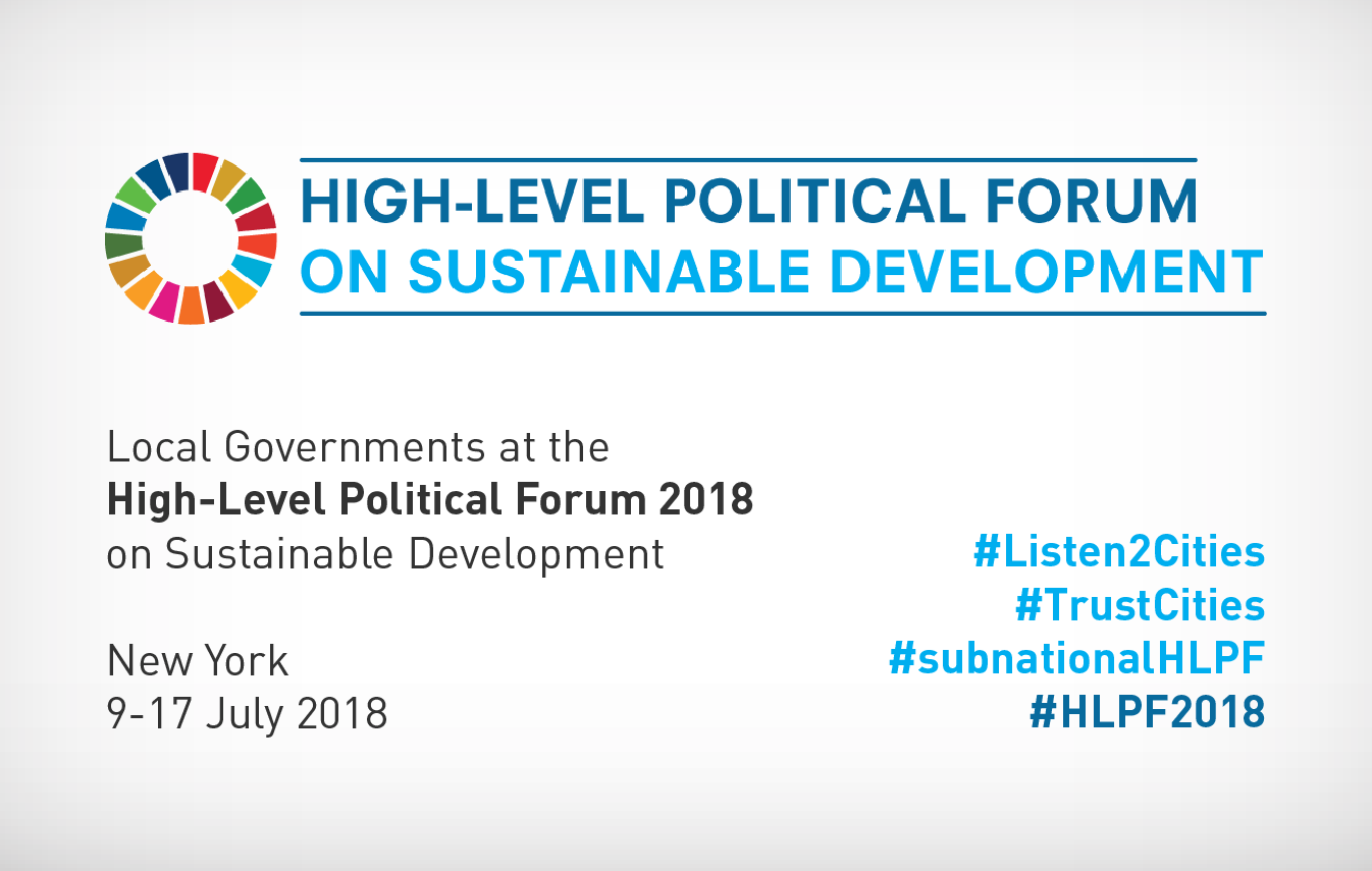 Los gobiernos locales en el #HLPF2018