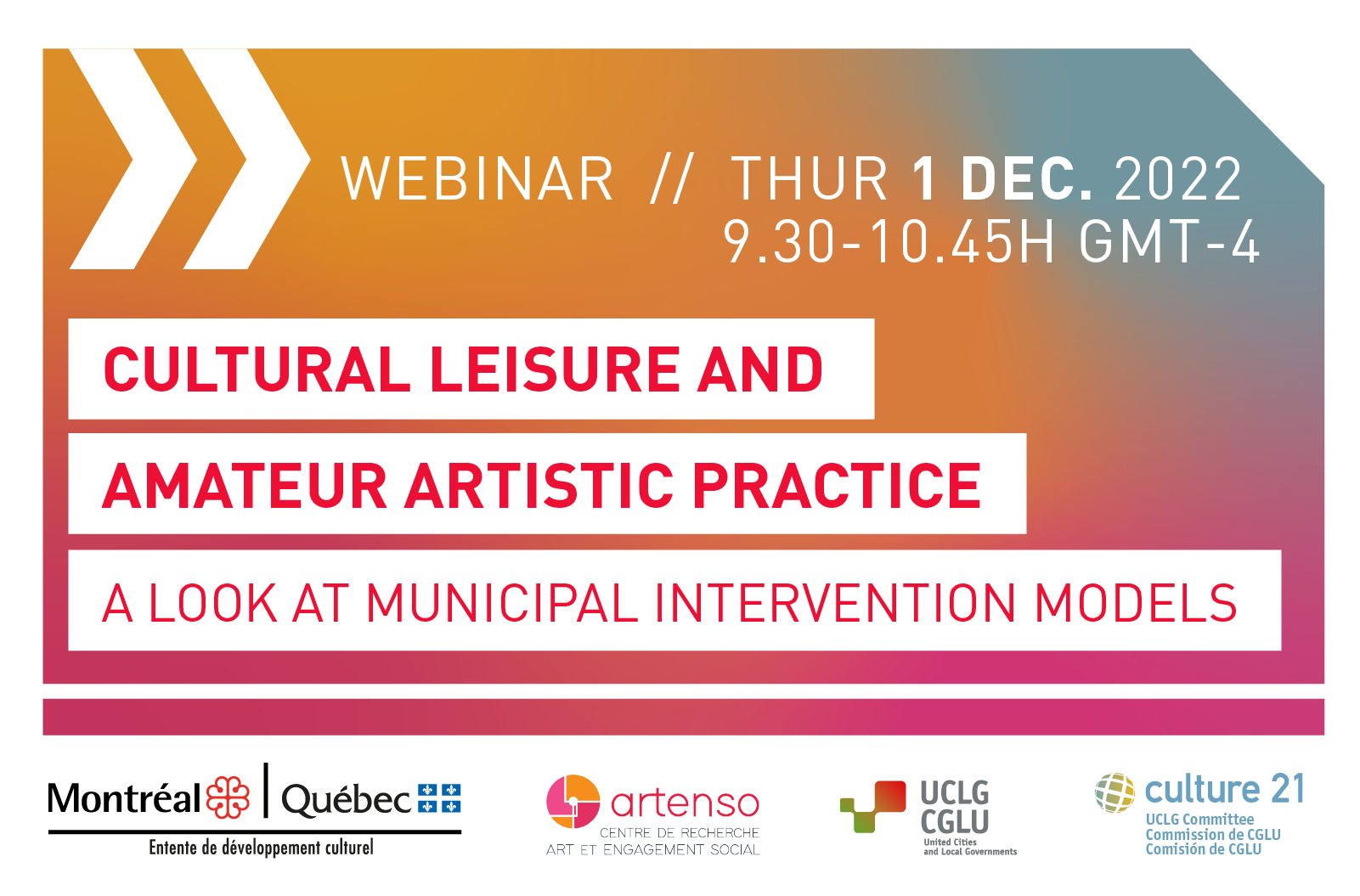 Webinar in Montreal