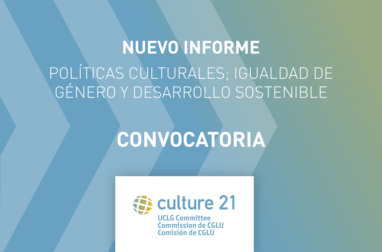 Nuevo informe sobre cultura y género