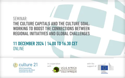 Seminar: Capitals of Culture and the Culture Goal