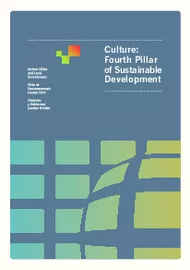 imatge "Culture, the fourth pillar of sustainability"