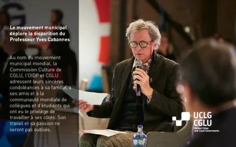 Le mouvement municipal présente ses condoléances suite au décès du Professeur Yves Cabannes
