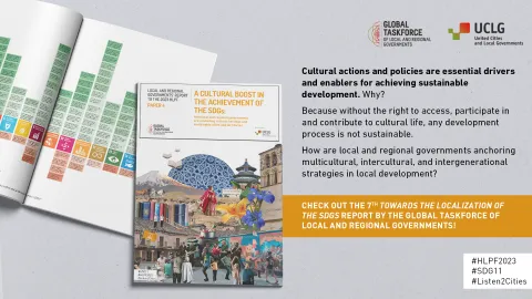 Cultural Boost in the Achievement of the SDGs
