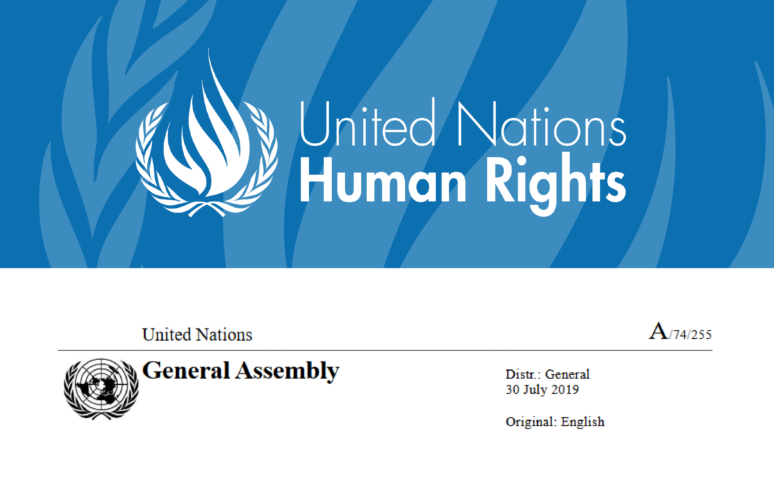 Nouveau rapport de la Rapporteuse Spéciale des Nations Unies sur les Droits Culturels